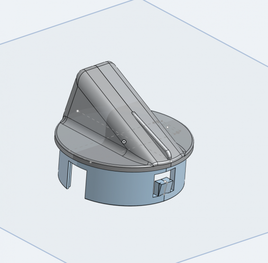 Zoppas P127XLCD Washing Machine Knob