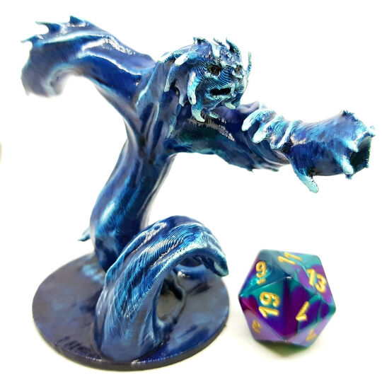 Water Elemental for 28mm tabletop gaming
