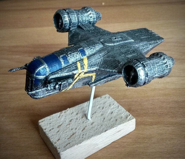 Razor Crest 94mm size for X-Wing