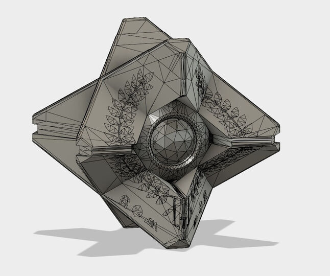Last city ghost shell Destiny 2 - 3D Printable Model on