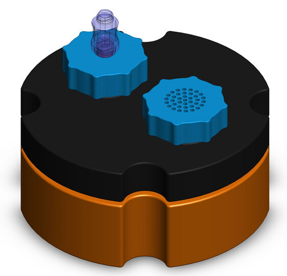 3D Printable Bioreactor Modular Type For Space Operation 3D print model