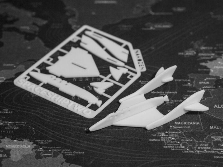 SpaceShipTwo Kit Card