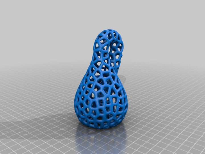 Voronoi Klein Bottle 3D Printable Model on