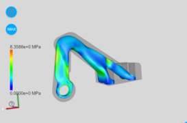 Bearing Bracket FEA analysis.PNG