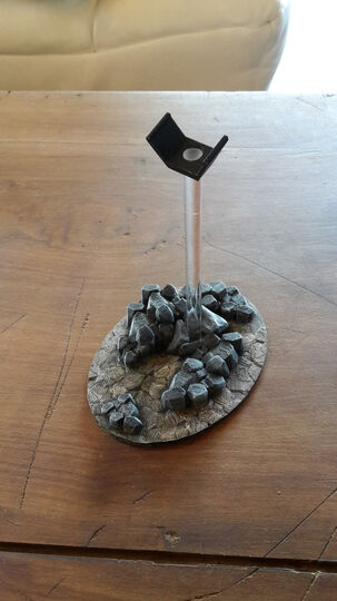 Rocky base for flying vehicles 28mm