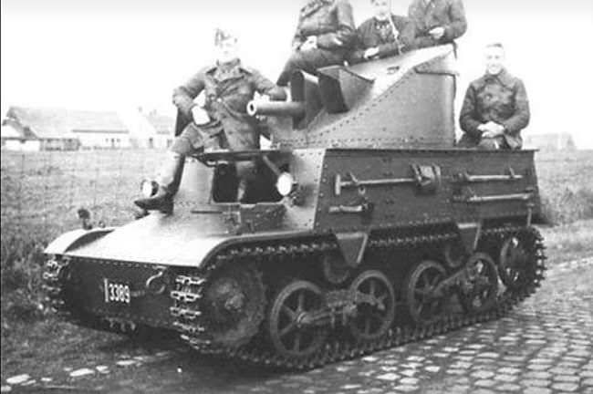 Belgian T13B3 Tank Destroyer 28mm