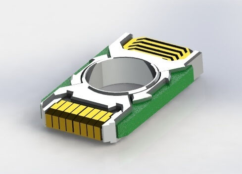 Halo Cortana Chip - 3D Printable Model on Treatstock