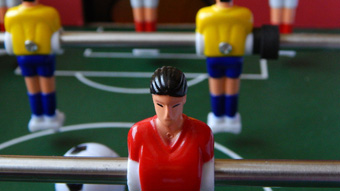 3D printing foosball players