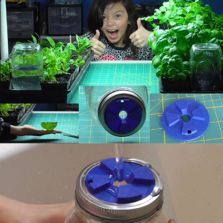 Automatic Watering Lid