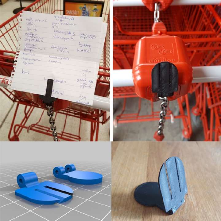 3D print Shopping Cart Token