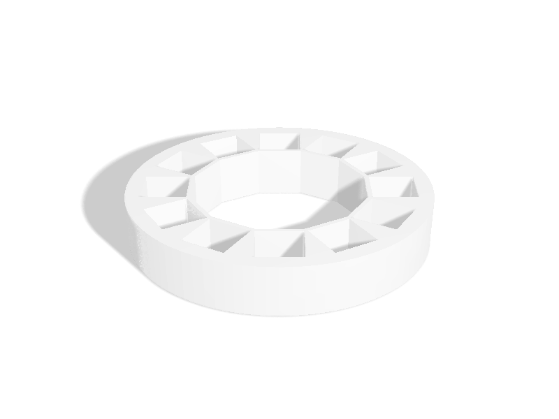 Frame for the Halbach 12 Magnet Array