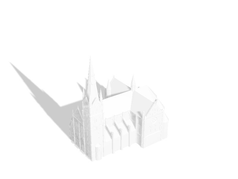 "Spaarnekerk" Church in Holland