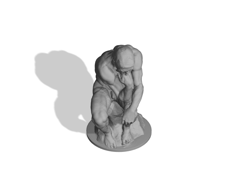 The  Thinker at the  Musée  Rodin