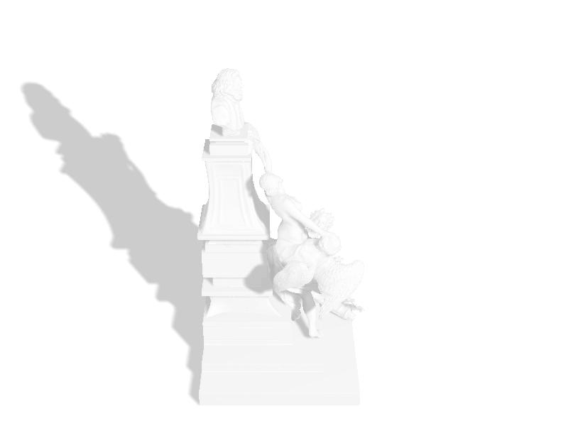 Monument to  Eugene  Delacroix at  The  Jard