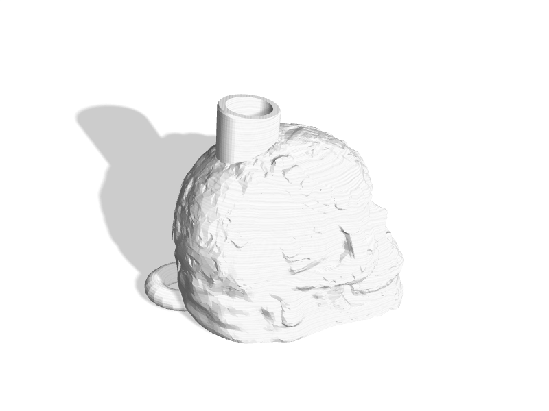 Maya / aztec death whistle - 3D Model Treatstock