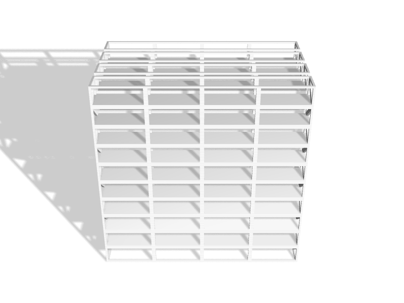 Industrial Shelving 4x scale 1-100