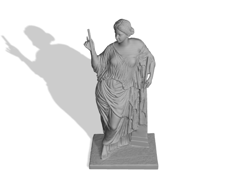 Aphrodite au  Pilier at  The  Louvre