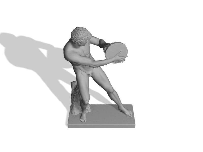 Discus  Thrower at  The  Fine  Arts  Museum