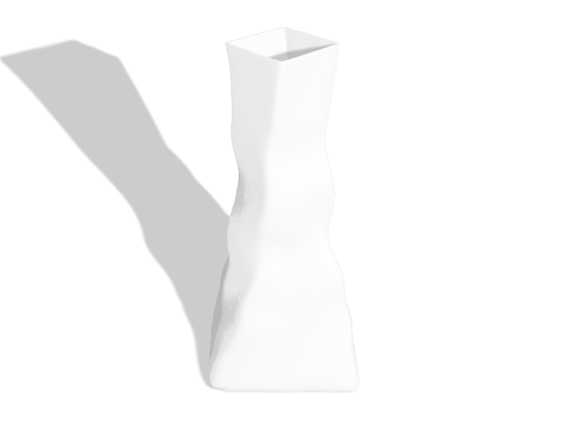Twisted decorative Vase