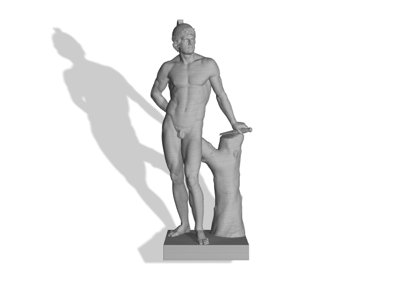 God of war sculpture