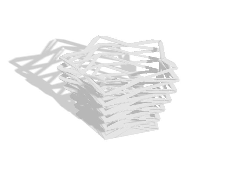 Holes fruit basket