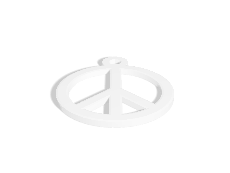 Peace Earring
