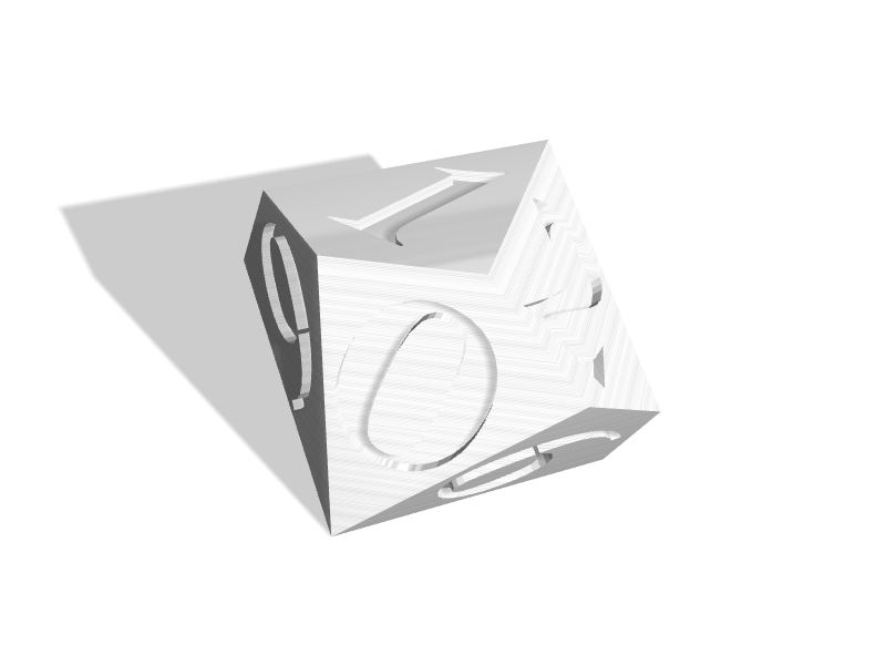spindown 10 sided dice d100 d d10 3d printable model on treatstock