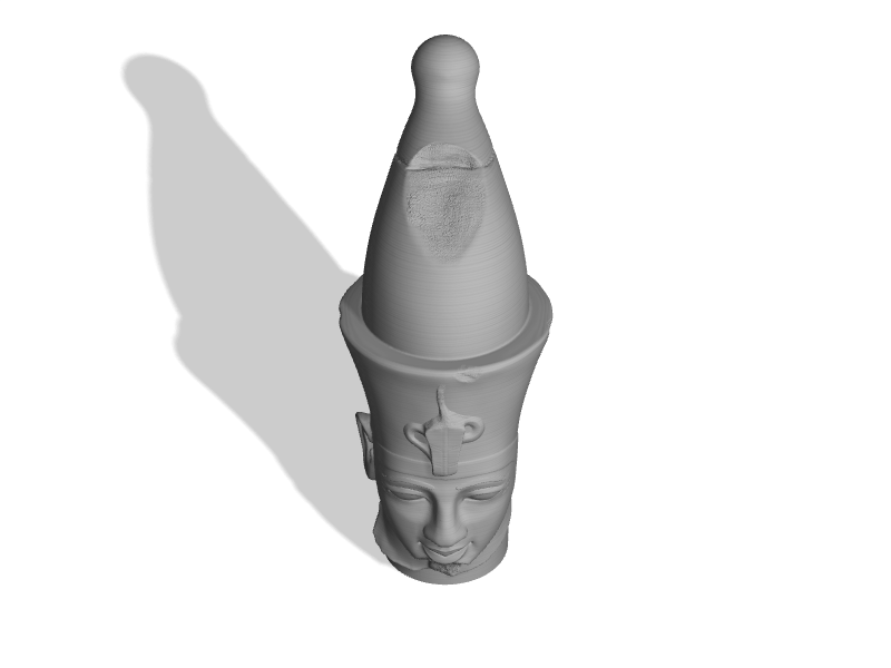Colossal  Granite  Head of  Amenhotep  I I I