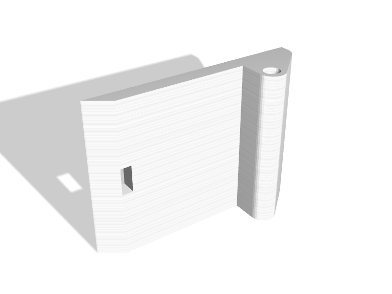 Realacc X210 QAV X Gopro Session mount 3D Printable Model on