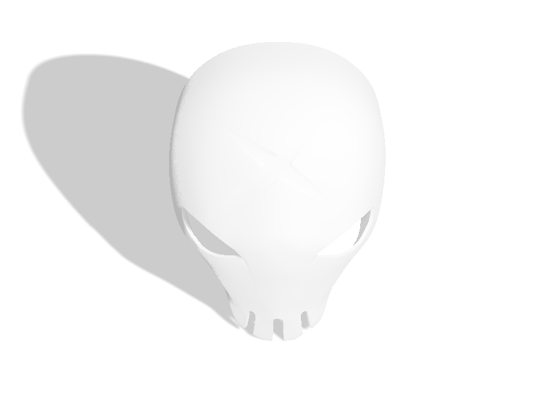 Red X Mask