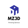 MZ3D Print Service Logo