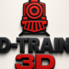 D-Train 3D Logo