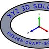 XYZ 3D SOLUTIONS Logo