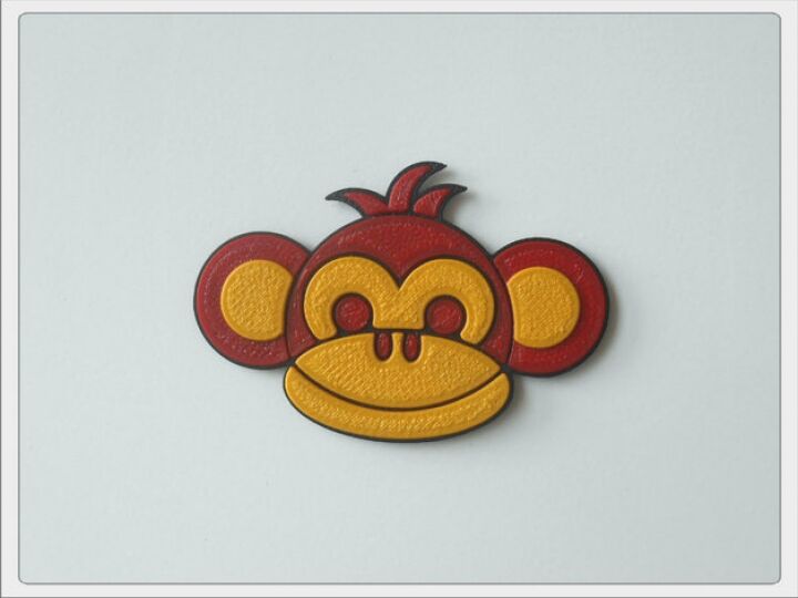 'Monkey Boy' Magnet
