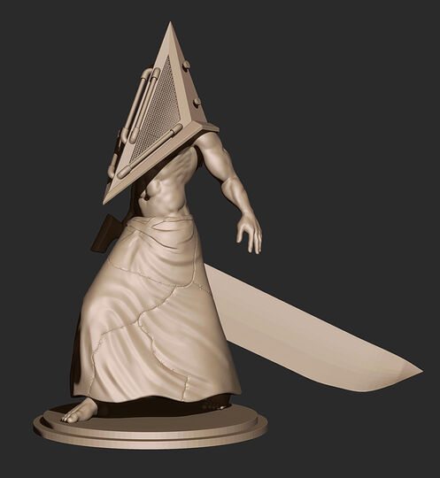 Pyramid Head 3D Printing Figurine | Assembly