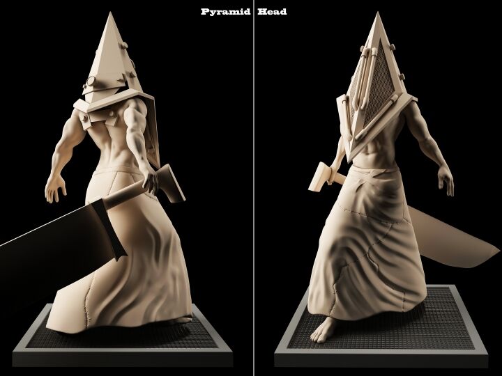 Pyramid Head - Silent Hill Greeting Card for Sale by EnoWesker