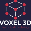 voxel 3D Logo