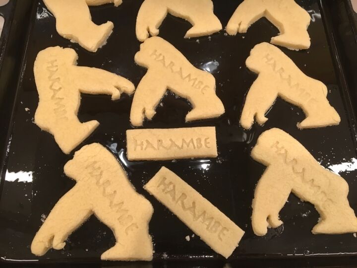 Harambe Cookie Cutter
