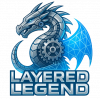 Layered Legend Logo