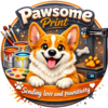 Pawsome Print Logo