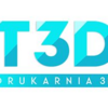 T3D - 3D PRINTING HOUSE Logo