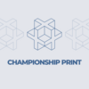 Championship Print Logo