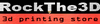 RockThe3D's print service Logo