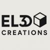 EL3DCREATIONS Logo