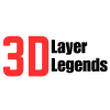 3D Layer Legends Logo
