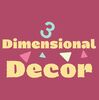 3 Dimensional Decor Logo
