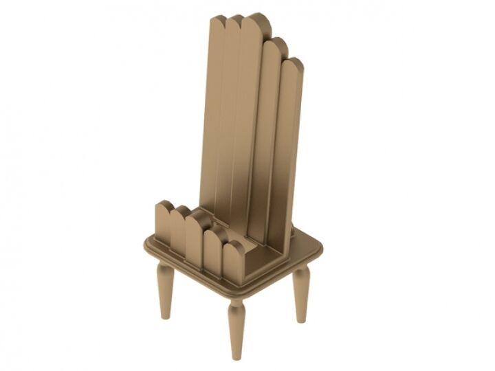 Art Deco Style Cell Phone Holder