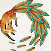 Handmade fox threads Logo