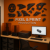 Pixel & Print Logo