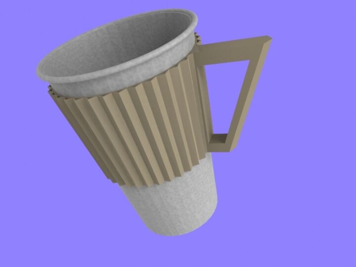 3D Printed custom Starbucks Twisted Cup Holder 16oz from $5.00